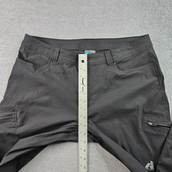 Eddie Bauer First Ascent Cargo Pants Womens Size 12 Gray Hiking Stretch Flexible - Picture 5 of 11